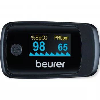 Beurer PO 45 pulsa oksimetrs, melns