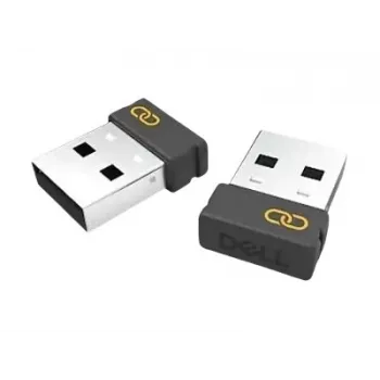 USB uztvērējs Dell WR3 pelei un tastatūrai Melns 14mm 19.7mm 6.5mm