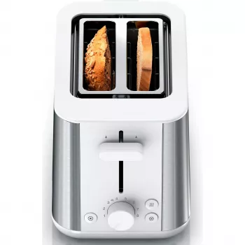 Braun HT 1510 8 2 šķēles 900 W Nerūsējošais tērauds, Balts