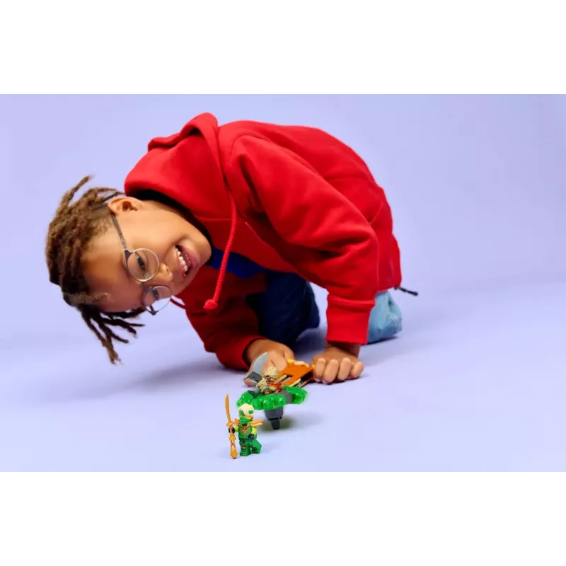 LEGO NINJAGO 71850 Lloids pret Elementāro Briesmoņu Vērpēju