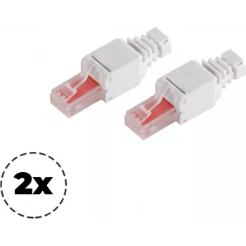 ShiverPeaks 75011-2 Cat.6 bezinstrumenta RJ45 savienotājs Ethernet kabeļiem