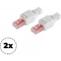 ShiverPeaks 75011-2 Cat.6 bezinstrumenta RJ45 savienotājs Ethernet kabeļiem