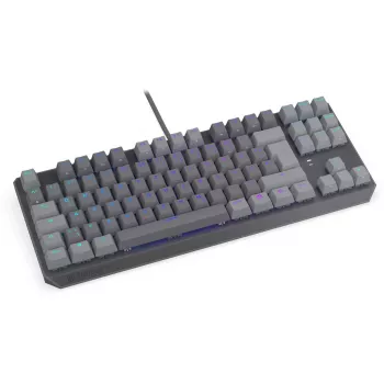 Mehāniskā tastatūra ENDORFY Thock V2 TKL ar Red slēdžiem, Tenkeyless, DE izkārtojums
