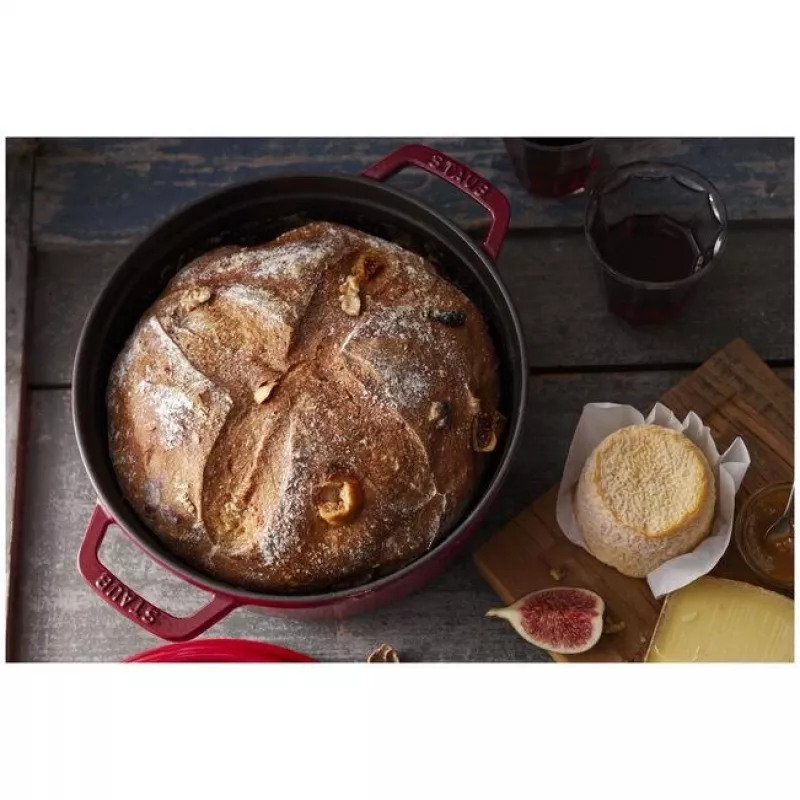 Staub viena roktura katls Cocotte 24 cm Cherry