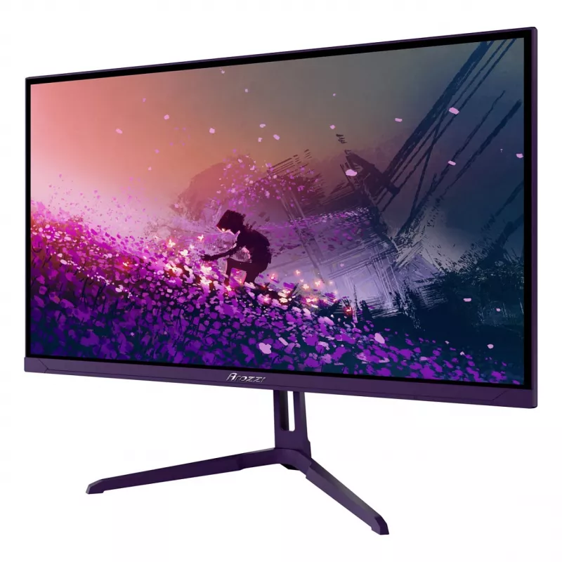 Arozzi Nova 24 collu (60.5 cm) Full HD 1920×1080 LED monitors, 1 ms, 16:9, 178°, VESA, violets, ar skaļruņiem