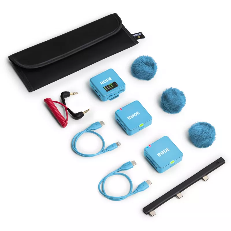 RØDE Wireless GO III Blue - bezvadu mikrofonu sistēma (zila)