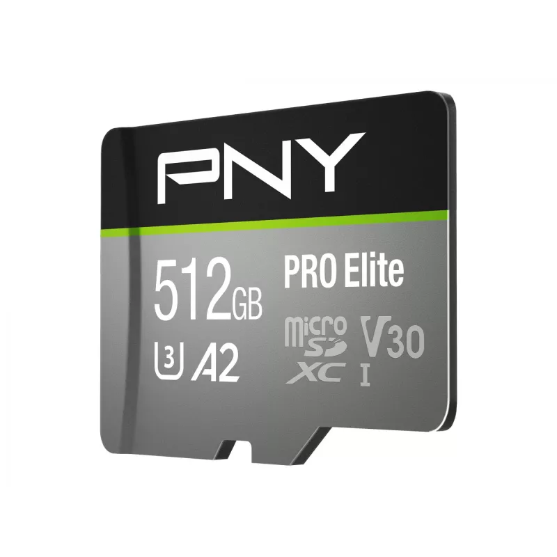 Atmiņas karte PNY 512GB microSDXC Class 10 P-SDUX512U3100PRO-GE