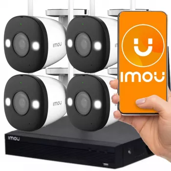IMOU Zestaw Wi-Fi KIT NVR1104HSW-S2 4-F22FE