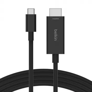 Belkin AVC012bt2MBK USB-C uz HDMI kabelis 2m Melns