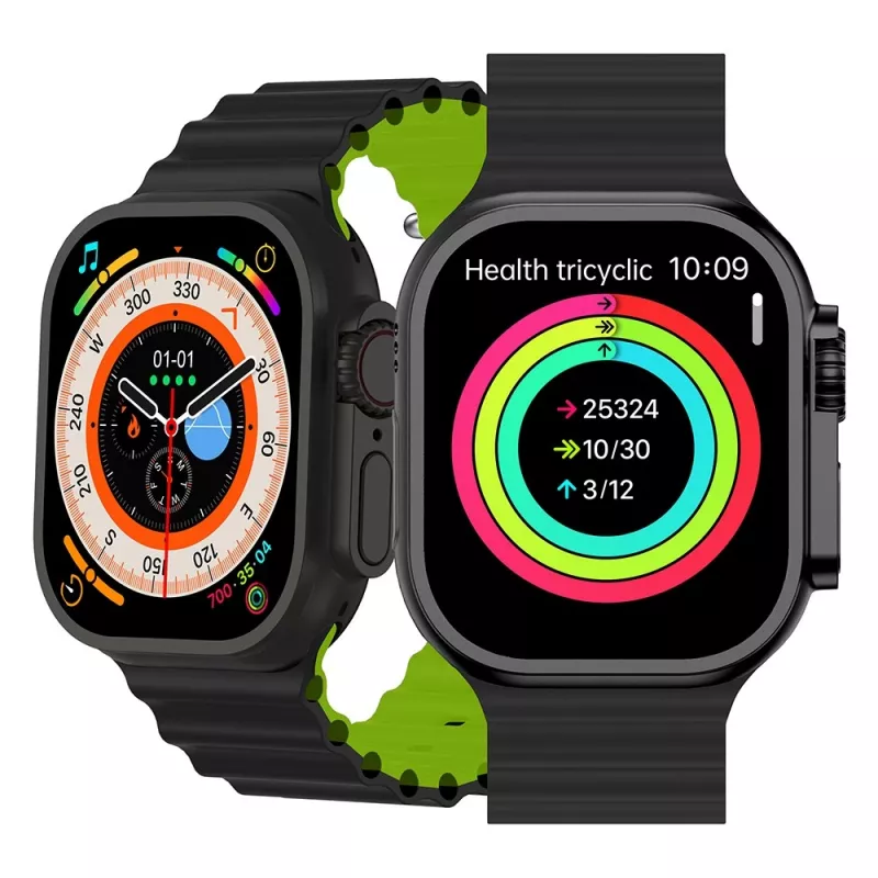 FUSION MT872 viedpulkstenis — Bluetooth zvani, pulss, asinsspiediens, skābekļa līmenis