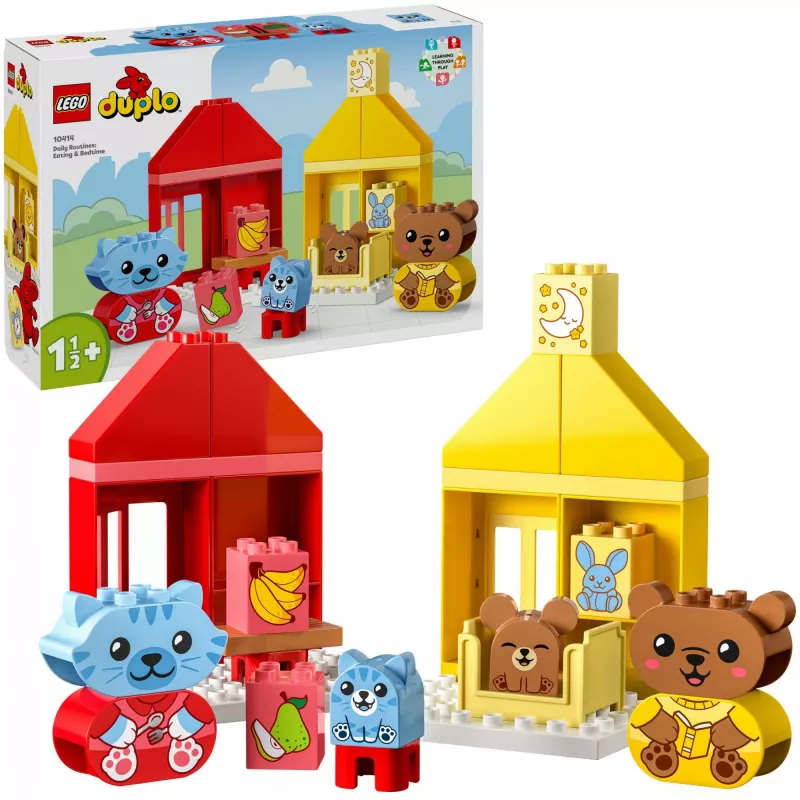 LEGO DUPLO Manas Pirmās Ikdienas Rutīnas: Ēšana un Gulētiešana 10414