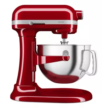 KitchenAid 5KSM60SPXEER Stāvmaisītājs 375 W Pelēks, Sarkans, Nerūsējošs tērauds