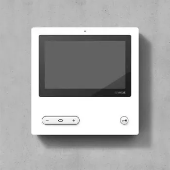 Siedle BVPC 850-0 W - 17,8 cm (7 collu) - Balts - Skārienjutīgs - Iekštelpu - AC/DC - 20 - 30 V