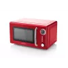 ETA Storio Red Solo galda mikroviļņu krāsns — 20 L, 700 W, 5 jaudas līmeņi, 245 mm pagriežamais šķīvis