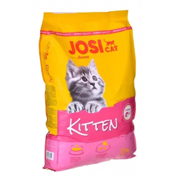 Sausā barība kaķēniem JosiCat Kitten 10 kg – pilnvērtīgs uzturs augošiem kaķēniem