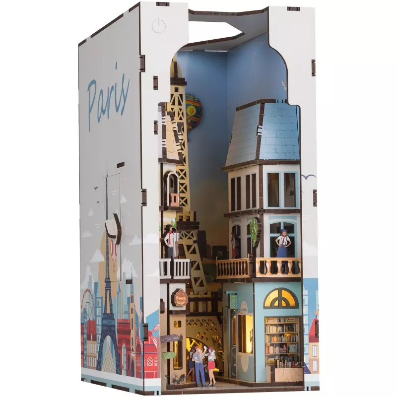 Būvējams modelis REVELL Tiny Adventures “Parīze” — miniatūrs pasažieru kuģa papīra modelis