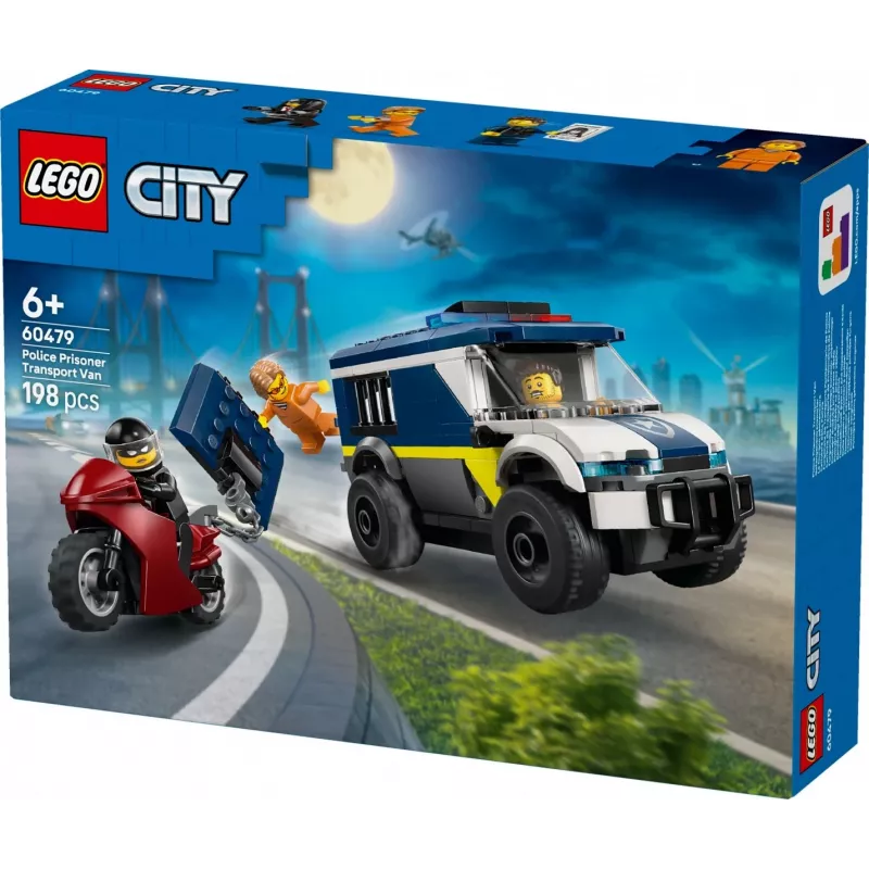 LEGO CITY 60479 Policijas transporta furgons