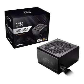 ASRock PRO-650G 650W 80 PLUS Gold barošanas bloks