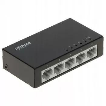 Slēdzis DAHUA SF1005-EUR 5-portu 10/100 Mbps nekonfigurējams slēdzis