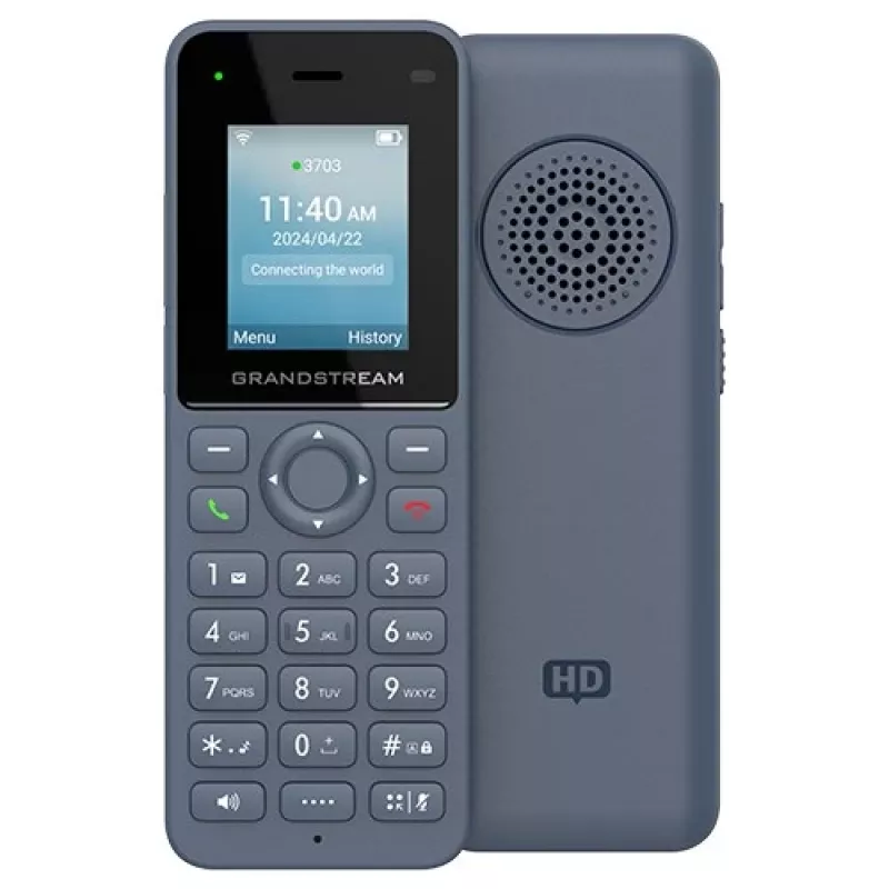 Grandstream Networks WP8256 IP telefons Antracīts 3 līnijas LCD Wi-Fi