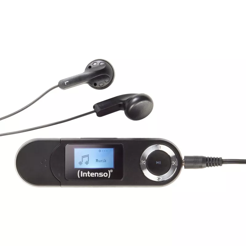 Intenso Music Walker - Digitālais atskaņotājs - 16 GB - Melns