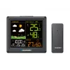 Laika stacija BLAUPUNKT WS25BK — iekštelpu/ārštelpu temperatūras un mitruma monitors, melns, 1 sensors, LCD displejs