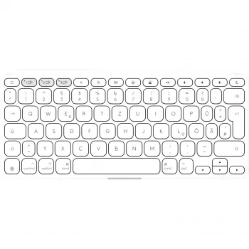 Logitech Keys-To-Go 2 Universāla Bluetooth tastatūra QWERTZ vācu izkārtojums Balta