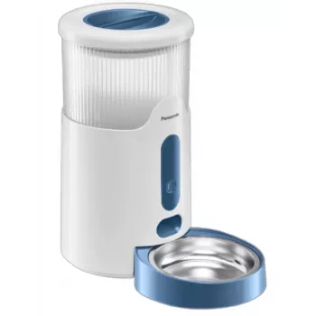 Panasonic CP-JNF01CW automātiskā barotava un dzirdinātava suņiem/kaķiem, plastmasa/nerūsējošais tērauds, balta