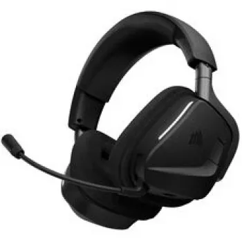 Bezvadu spēļu austiņas CORSAIR VOID V2 MAX — Carbon, RGB apgaismojums, 7.1 skaņa