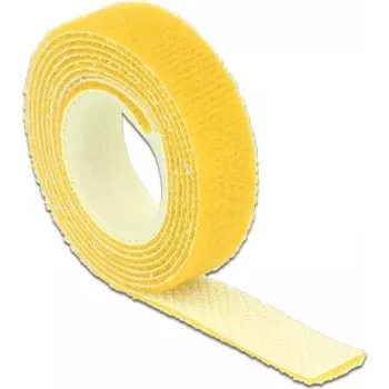 Velcro siksna DeLOCK 18733 Dzeltena 1 gab.