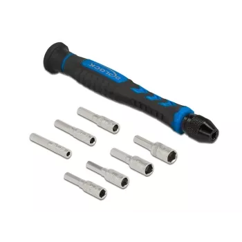 Skrūvgriežu komplekts DeLOCK 90551 8 gab. ārējie sešstūra dobvārpstas 2.5 - 5.5 mm