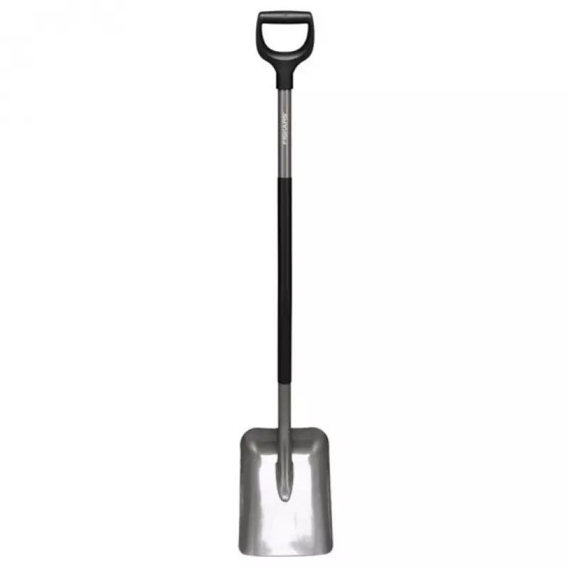 Lāpsta Fiskars Ergonomic FS.S. 1025376 Pelēka — ergonomiska dārza lāpsta Fiskars 1070058