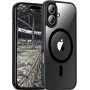 JT Berlin BackCase Pankow Hybrid MagSafe Apple iPhone 16 melns/caurspīdīgs (11098)
