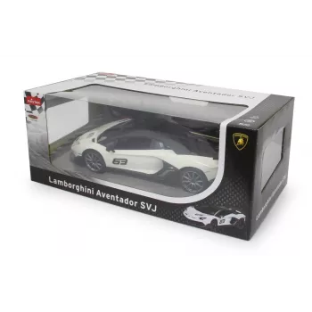 Jamara Lamborghini Aventador SVJ Performance 1:14 Balts 2.4GHz A - sporta auto - elektromotors - 1:16 - Gatavs braukšanai (RTR) - Balts - zēniem (405172)