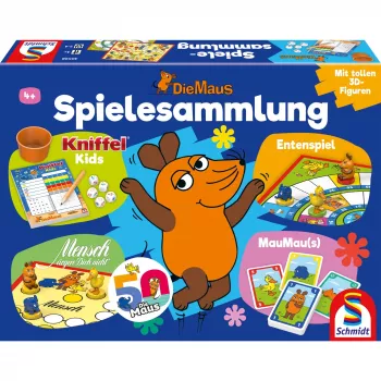Schmidt Spiele Die Maus Spēļu Kolekcija Galda Spēle