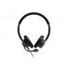 PORT CONNECT | Stereo USB Austiņas PRO ON'R 300 | Vadu | Uz auss | Trokšņu slāpēšana | Melna