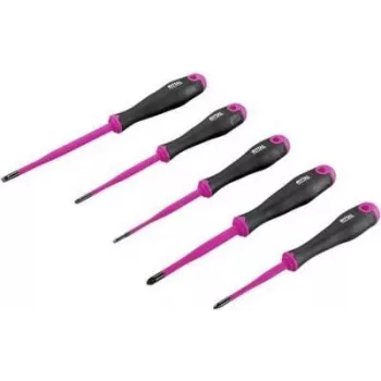 Screwdriveru komplekts Rittal 4052210 — 6 gabalu komplekts ar ergonomisku rokturi