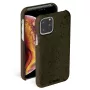 Telefona maciņš Krusell Birka Apple iPhone 11 Pro, tumši brūns ādas stila vāciņš