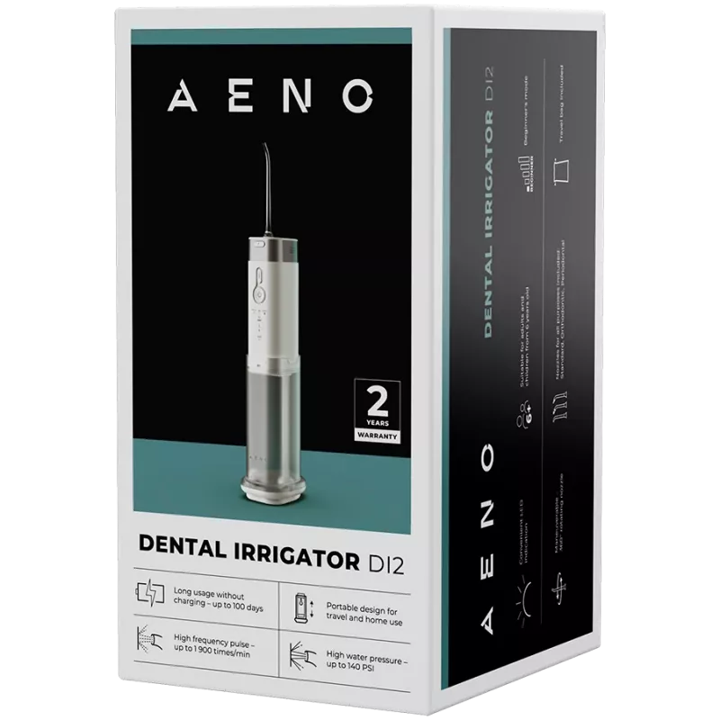 AENO DI2 Zobu Irrigators, 3.7V, 8W, 2500mAh, 200ml