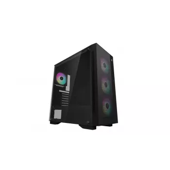 DeepCool Matrexx 55 Mesh ARGB 4F Midi Tower Melns