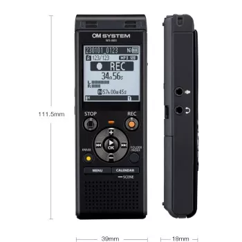 Olympus WS-883 digitālais balss ierakstītājs - 8 GB