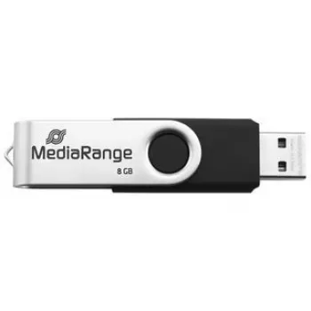 MEDIARANGE MR931-2 16 GB USB zibatmiņa ar grozāmu cilpiņu