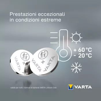 Vienreizējās lietošanas baterija Varta CR2025 V 1-BL (6025)