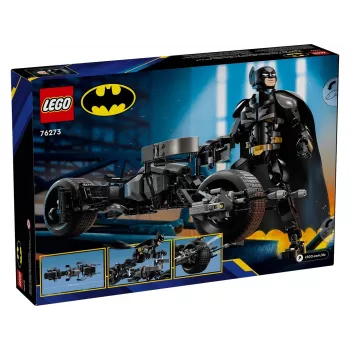 LEGO® DC Batman™: Betmena konstruējama figūra un motocikls 76273