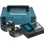 18V MAKPAC 2*3.0AH BL1830B+DC18RC POWER KIT