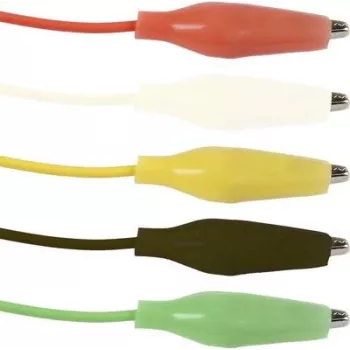 Joy-it ātrās savienošanas krokodiliņu spailes Arduino, Banana Pi, Raspberry Pi® (COM-KROKO-50)