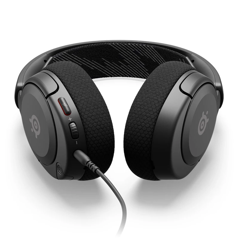 SteelSeries Arctis Nova 1 Vadu austiņas Spēļu galvas saite Melna