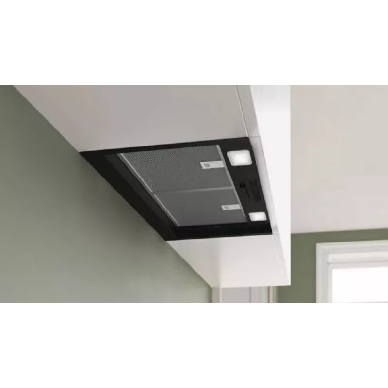 Bosch Serie 2 DBB63BC60 iebūvējamais tvaika nosūcējs Melns 384 m³/h