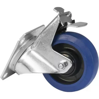 Ritenis Roadinger RD-100B 100 mm zils ar bremzi