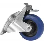 Ritenis Roadinger RD-100B 100 mm zils ar bremzi